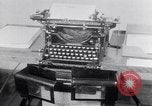 Image of typewriters United States USA, 1931, second 29 stock footage video 65675029576