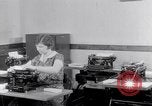 Image of typewriters United States USA, 1931, second 32 stock footage video 65675029576