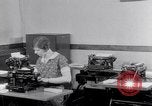 Image of typewriters United States USA, 1931, second 38 stock footage video 65675029576