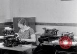 Image of typewriters United States USA, 1931, second 46 stock footage video 65675029576