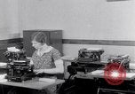 Image of typewriters United States USA, 1931, second 47 stock footage video 65675029576