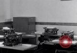 Image of typewriters United States USA, 1931, second 55 stock footage video 65675029576