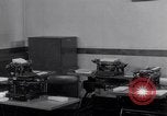 Image of typewriters United States USA, 1931, second 56 stock footage video 65675029576