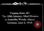 Standbild 128 Infanterie Division 32 Truppen Elsass Deutschland, 1918, aus Sekunde 3 historischem Filmmaterial Videoclip 65675029590