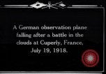 Immagine di Tedesco piano di osservazione Cuperly Francia, 1918, secondo 1 filmato di repertorio 65675029594