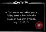 Immagine di Tedesco piano di osservazione Cuperly Francia, 1918, secondo 6 filmato di repertorio 65675029594