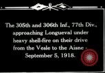 Standbild 305th und 306 Infanterie Longueval Frankreich, 1918, aus Sekunde 4 historischem Filmmaterial Videoclip 65675029597
