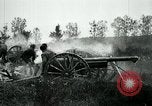 Standbild 6 American Field Artillery in der Schlacht Ersten Weltkrieg Exermont Frankreich, 1918, aus Sekunde 29 historischem Filmmaterial Videoclip 65675029599