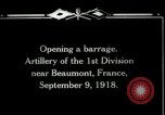 Immagine di American 7 Artiglieria di campo Beaumont Francia, 1918, secondo 17 filmato di repertorio 65675029601