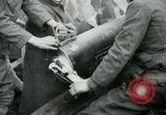 Standbild American 128th Field Artillery in Ersten Weltkrieg Le Côtes de Forimont Frankreich, 1918, aus Sekunde 39 historischem Filmmaterial Videoclip 65675029603