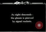 Standbild signal Raketen Frankreich, 1918, aus Sekunde 7 historischem Filmmaterial Videoclip 65675029608