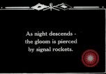 Standbild signal Raketen Frankreich, 1918, aus Sekunde 9 historischem Filmmaterial Videoclip 65675029608