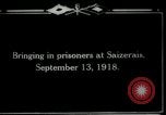 Standbild deutschen Gefangenen Saizerais Frankreich, 1918, aus Sekunde 5 historischem Filmmaterial Videoclip 65675029609
