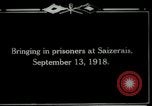 Standbild deutschen Gefangenen Saizerais Frankreich, 1918, aus Sekunde 7 historischem Filmmaterial Videoclip 65675029609