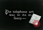 Image of primitive telephone system United States USA, 1928, second 33 stock footage video 65675029611