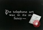 Image of primitive telephone system United States USA, 1928, second 35 stock footage video 65675029611