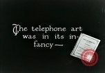 Image of primitive telephone system United States USA, 1928, second 37 stock footage video 65675029611