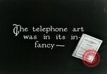 Image of primitive telephone system United States USA, 1928, second 38 stock footage video 65675029611