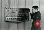 Image of primitive telephone system United States USA, 1928, second 40 stock footage video 65675029611