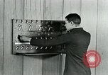 Image of primitive telephone system United States USA, 1928, second 42 stock footage video 65675029611