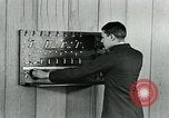 Image of primitive telephone system United States USA, 1928, second 43 stock footage video 65675029611
