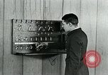 Image of primitive telephone system United States USA, 1928, second 44 stock footage video 65675029611