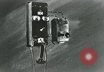Image of primitive telephone system United States USA, 1928, second 54 stock footage video 65675029611
