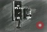 Image of primitive telephone system United States USA, 1928, second 55 stock footage video 65675029611