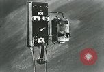 Image of primitive telephone system United States USA, 1928, second 58 stock footage video 65675029611