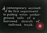 Image of underground telephone cables United States USA, 1928, second 5 stock footage video 65675029612