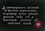 Image of underground telephone cables United States USA, 1928, second 7 stock footage video 65675029612
