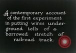 Image of underground telephone cables United States USA, 1928, second 8 stock footage video 65675029612
