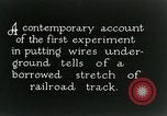 Image of underground telephone cables United States USA, 1928, second 11 stock footage video 65675029612