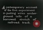 Image of underground telephone cables United States USA, 1928, second 13 stock footage video 65675029612