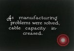 Image of underground telephone cables United States USA, 1928, second 21 stock footage video 65675029612