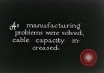 Image of underground telephone cables United States USA, 1928, second 22 stock footage video 65675029612
