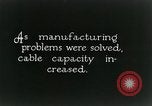 Image of underground telephone cables United States USA, 1928, second 23 stock footage video 65675029612