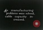 Image of underground telephone cables United States USA, 1928, second 24 stock footage video 65675029612