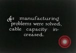 Image of underground telephone cables United States USA, 1928, second 25 stock footage video 65675029612