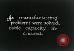 Image of underground telephone cables United States USA, 1928, second 26 stock footage video 65675029612