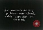Image of underground telephone cables United States USA, 1928, second 27 stock footage video 65675029612