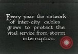 Image of laying telephone lines United States USA, 1928, second 1 stock footage video 65675029613