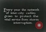 Image of laying telephone lines United States USA, 1928, second 8 stock footage video 65675029613