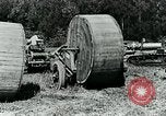Image of laying telephone lines United States USA, 1928, second 42 stock footage video 65675029613