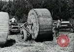 Image of laying telephone lines United States USA, 1928, second 47 stock footage video 65675029613