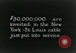 Image of telephone lines United States USA, 1928, second 7 stock footage video 65675029614