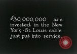 Image of telephone lines United States USA, 1928, second 8 stock footage video 65675029614