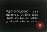 Image of telephone lines United States USA, 1928, second 9 stock footage video 65675029614
