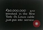 Image of telephone lines United States USA, 1928, second 10 stock footage video 65675029614
