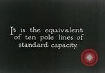 Image of telephone lines United States USA, 1928, second 41 stock footage video 65675029614